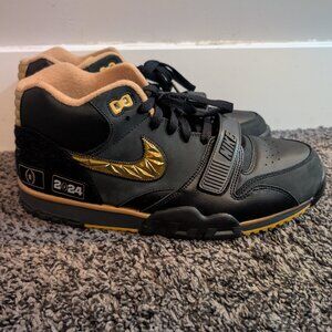 Nike Air Trainer 1 College Football Playoffs Black Slightly Worn - Men Size 9.5